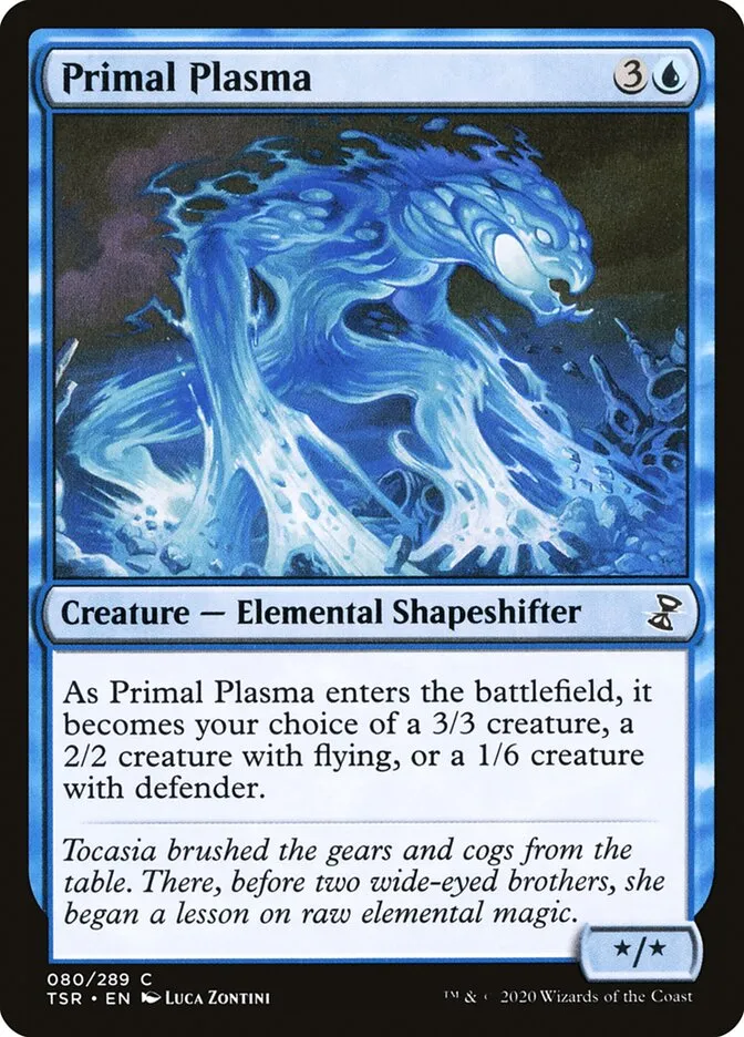 2021 Time Spiral Remastered Primal Plasma common #80 common card image