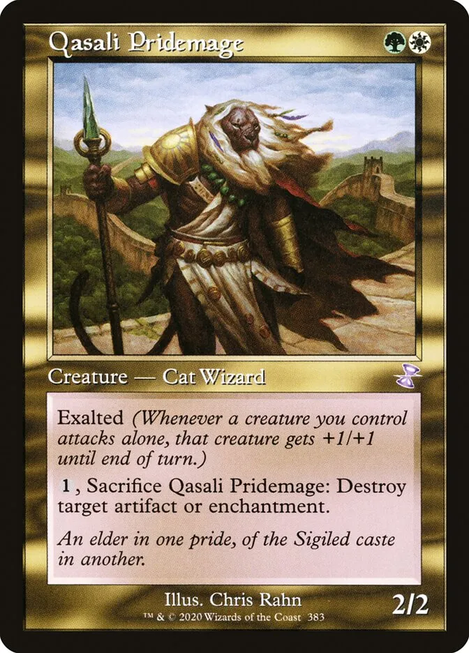 2021 Time Spiral Remastered Qasali Pridemage #383 special card image