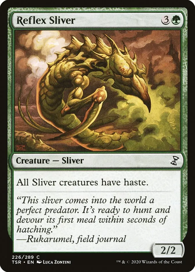 2021 Time Spiral Remastered Reflex Sliver #226 common card image
