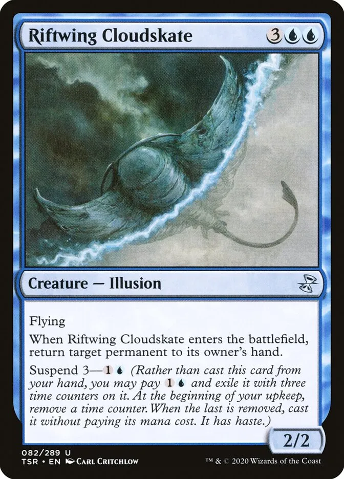 2021 Time Spiral Remastered Riftwing Cloudskate #82 uncommon card image