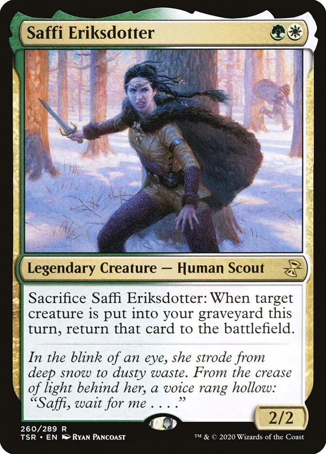 2021 Time Spiral Remastered Saffi Eriksdotter rare #260 rare card image
