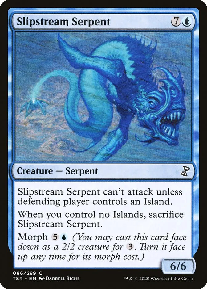 2021 Time Spiral Remastered Slipstream Serpent common #86 common card image