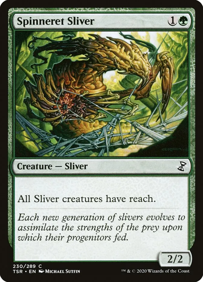 2021 Time Spiral Remastered Spinneret Sliver #230 common card image