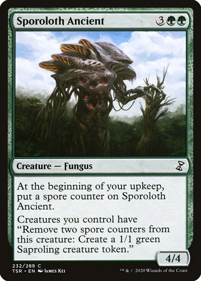 2021 Time Spiral Remastered Sporoloth Ancient #232 common card image