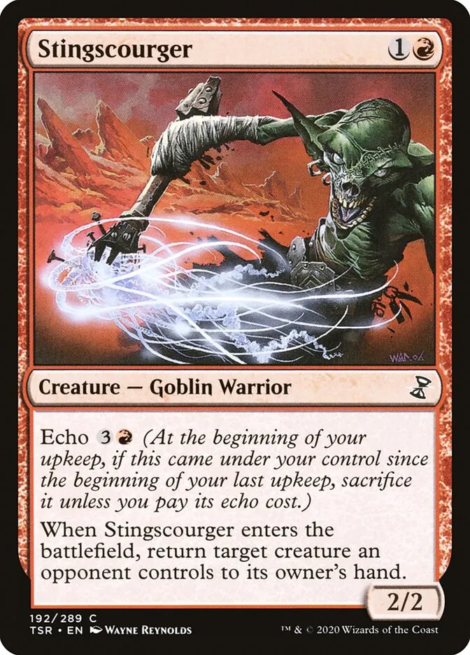 2021 Time Spiral Remastered Stingscourger #192 common card image