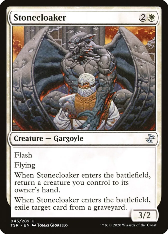 2021 Time Spiral Remastered Stonecloaker uncommon #45 uncommon card image