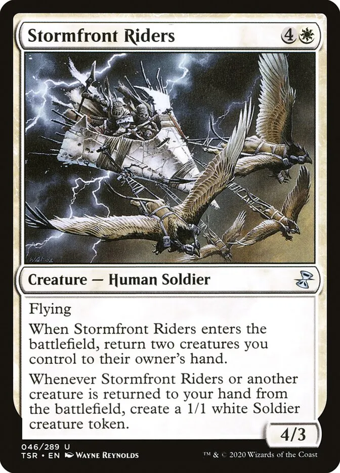2021 Time Spiral Remastered Stormfront Riders uncommon #46 uncommon card image