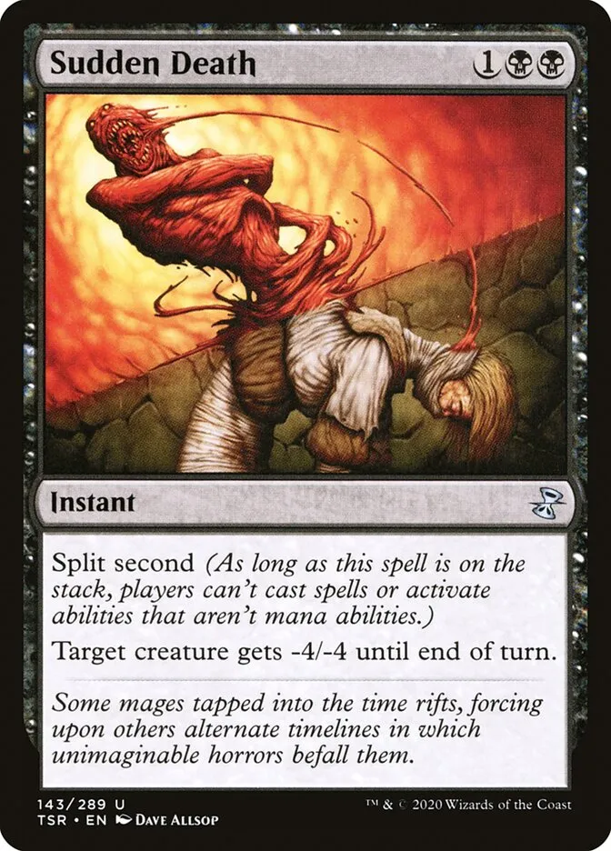 2021 Time Spiral Remastered Sudden Death #143 uncommon card image