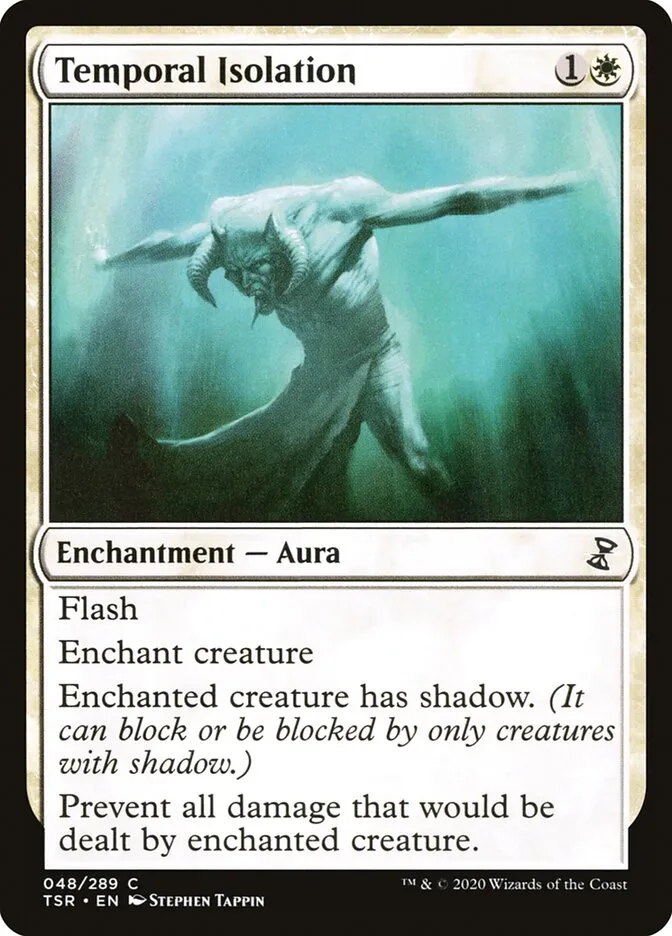 2021 Time Spiral Remastered Temporal Isolation common #48 common card image