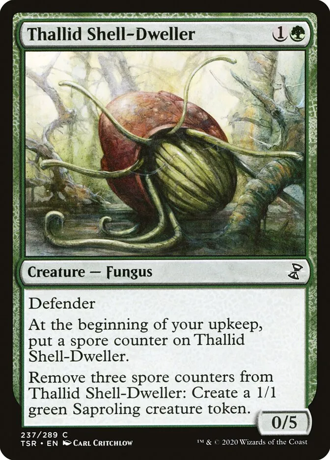 2021 Time Spiral Remastered Thallid Shell-Dweller common #237 common card image
