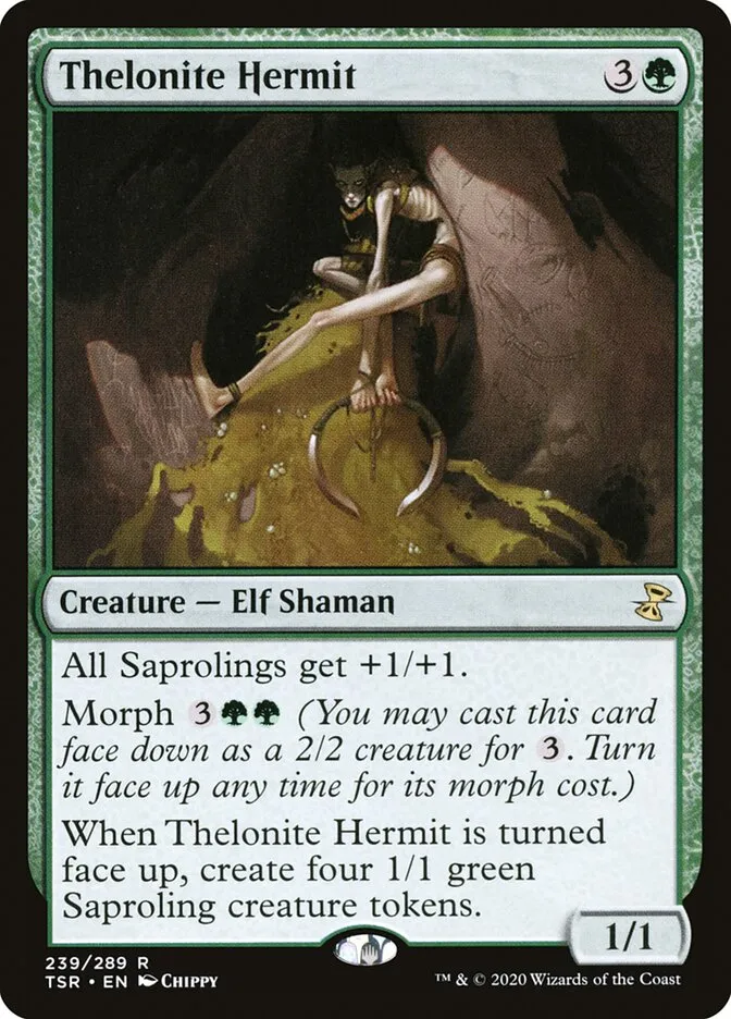 2021 Time Spiral Remastered Thelonite Hermit rare #239 rare card image