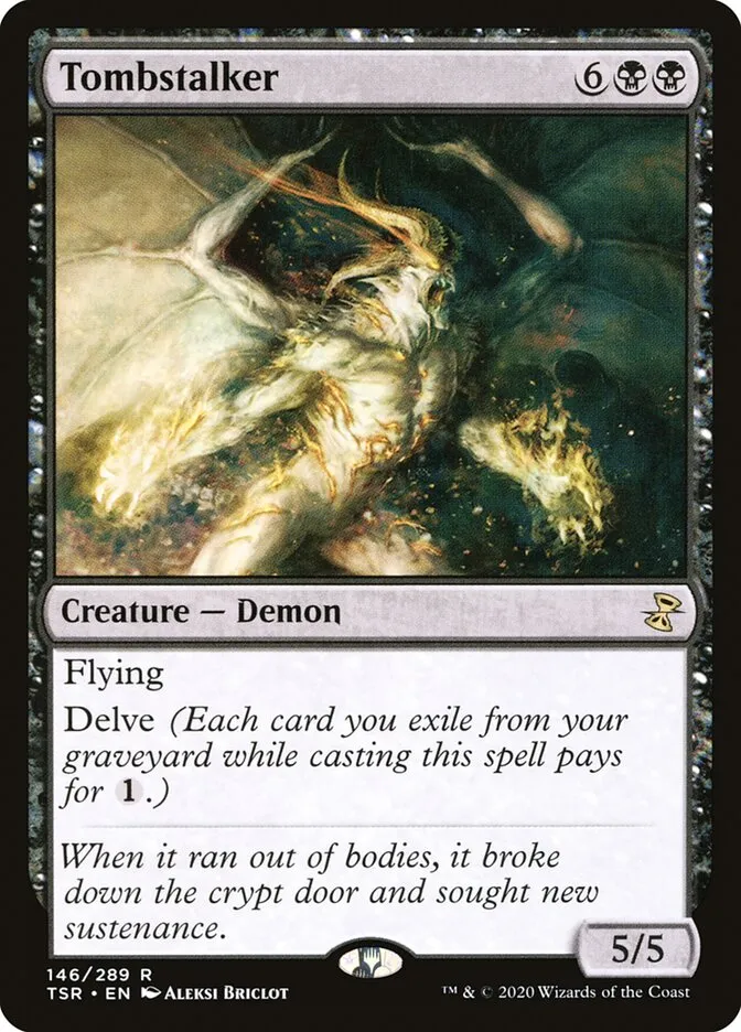 2021 Time Spiral Remastered Tombstalker rare #146 rare card image
