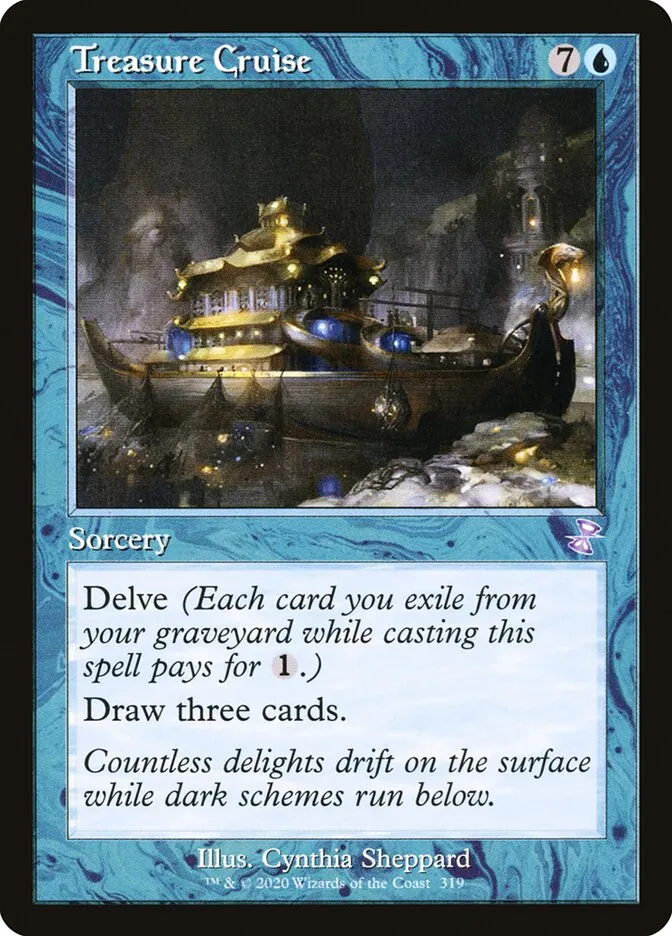 2021 Time Spiral Remastered Treasure Cruise special #319 special card image