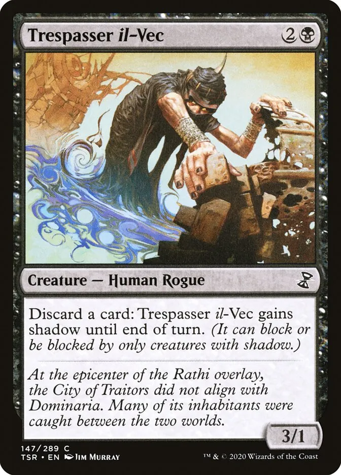 2021 Time Spiral Remastered Trespasser il-Vec #147 common card image
