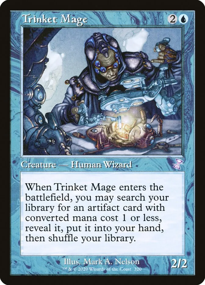 2021 Time Spiral Remastered Trinket Mage special #320 special card image
