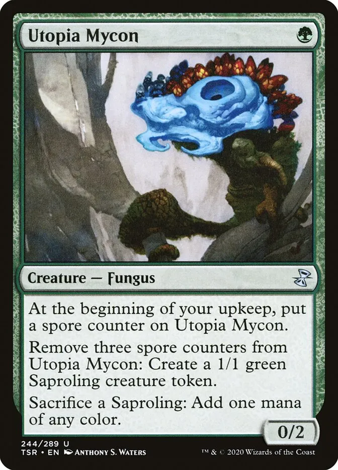 2021 Time Spiral Remastered Utopia Mycon #244 uncommon card image