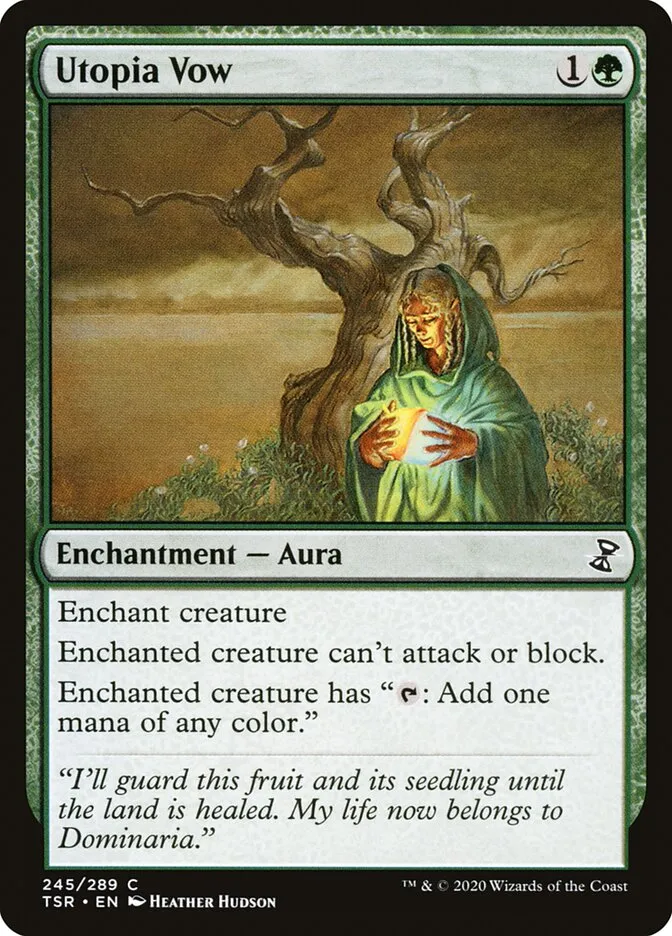 2021 Time Spiral Remastered Utopia Vow common #245 common card image