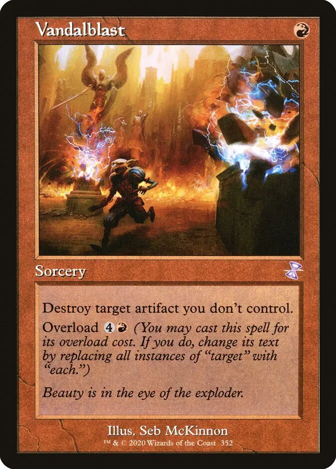 2021 Time Spiral Remastered Vandalblast special #352 special card image