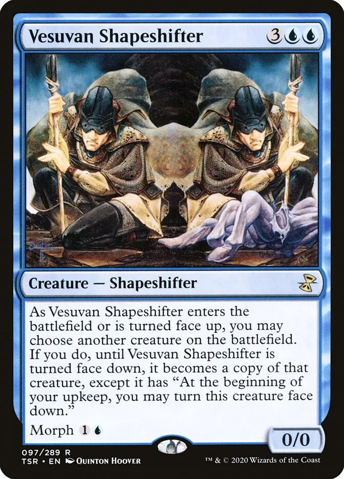 2021 Time Spiral Remastered Vesuvan Shapeshifter rare #97 rare card image