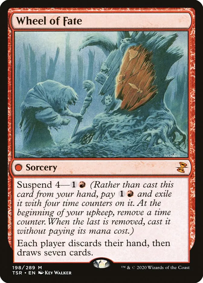 2021 Time Spiral Remastered Wheel of Fate #198 mythic card image