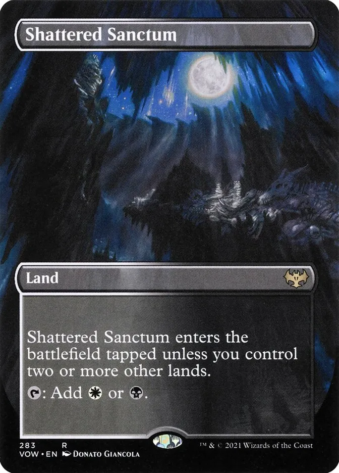2021 Innistrad: Crimson Vow Shattered Sanctum rare #283 rare card image