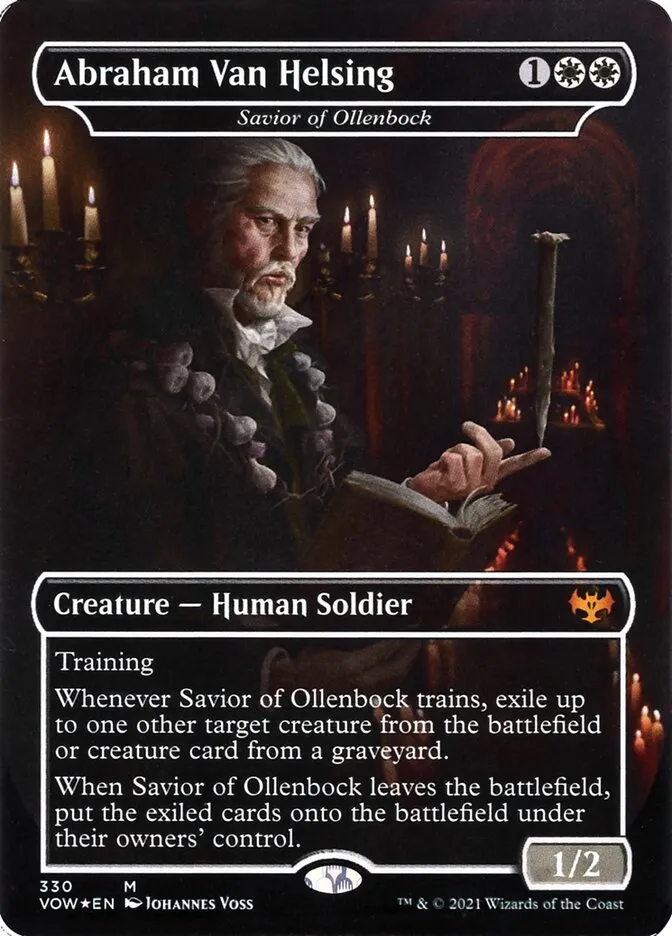 2021 Innistrad: Crimson Vow Savior of Ollenbock #330 mythic card image