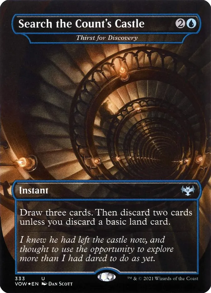 2021 Innistrad: Crimson Vow Thirst for Discovery #333 uncommon card image