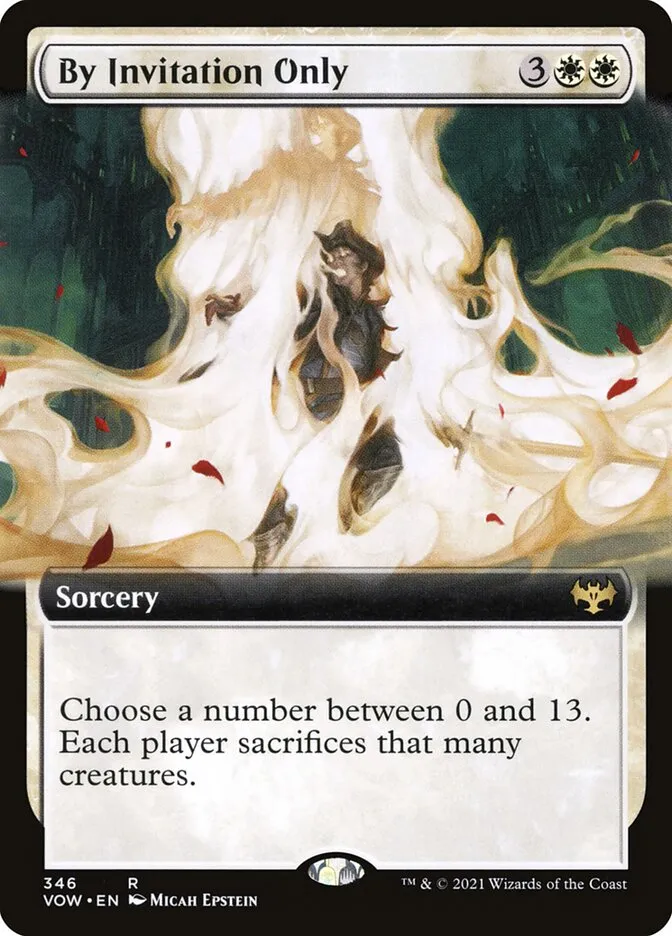 2021 Innistrad: Crimson Vow By Invitation Only #346 rare card image