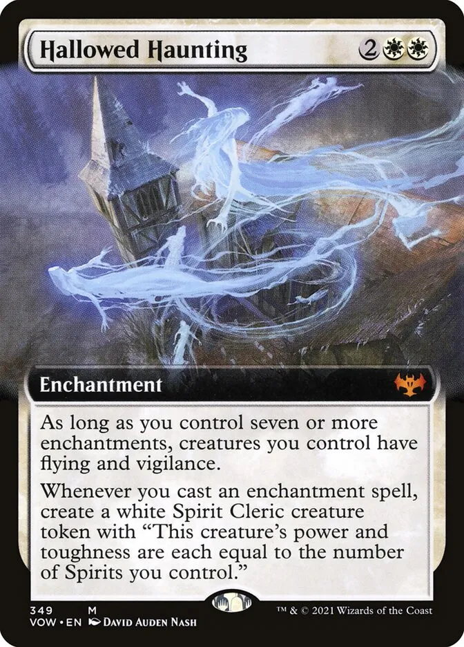 2021 Innistrad: Crimson Vow Hallowed Haunting #349 mythic card image