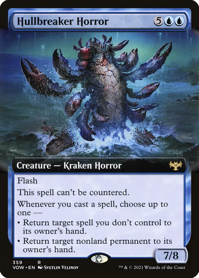 2021 Innistrad: Crimson Vow Hullbreaker Horror rare #359 rare card image