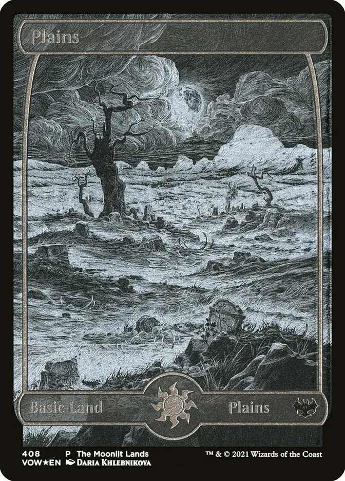 2021 Innistrad: Crimson Vow Plains #408 common card image
