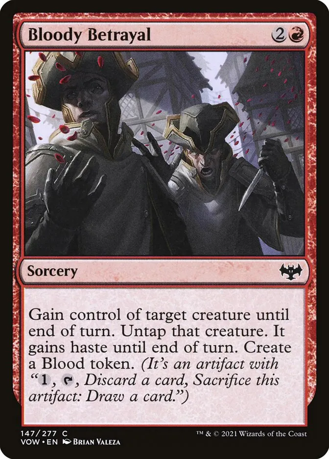 2021 Innistrad: Crimson Vow Bloody Betrayal #147 common card image