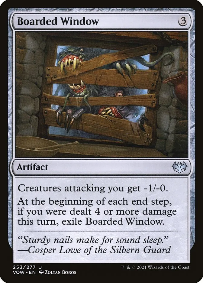 2021 Innistrad: Crimson Vow Boarded Window #253 uncommon card image