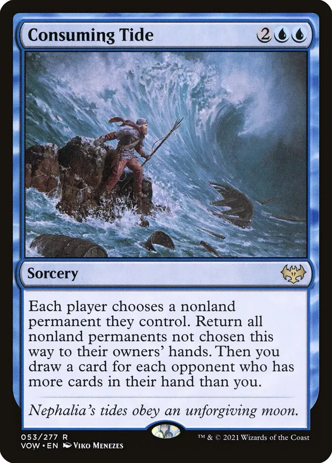 2021 Innistrad: Crimson Vow Consuming Tide rare #53 rare card image