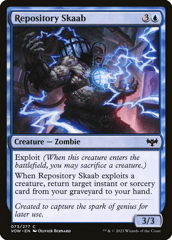 2021 Innistrad: Crimson Vow Repository Skaab #73 common card image