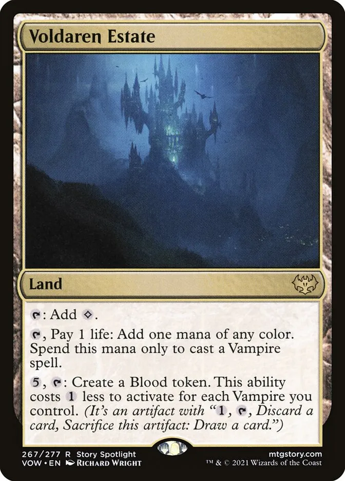 2021 Innistrad: Crimson Vow Voldaren Estate #267 rare card image