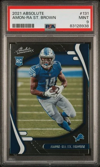 2021 Panini Absolute Amon-Ra St. Brown #131 card image
