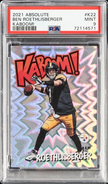 2021 Panini Absolute Ben Roethlisberger Kaboom! #K22 card image