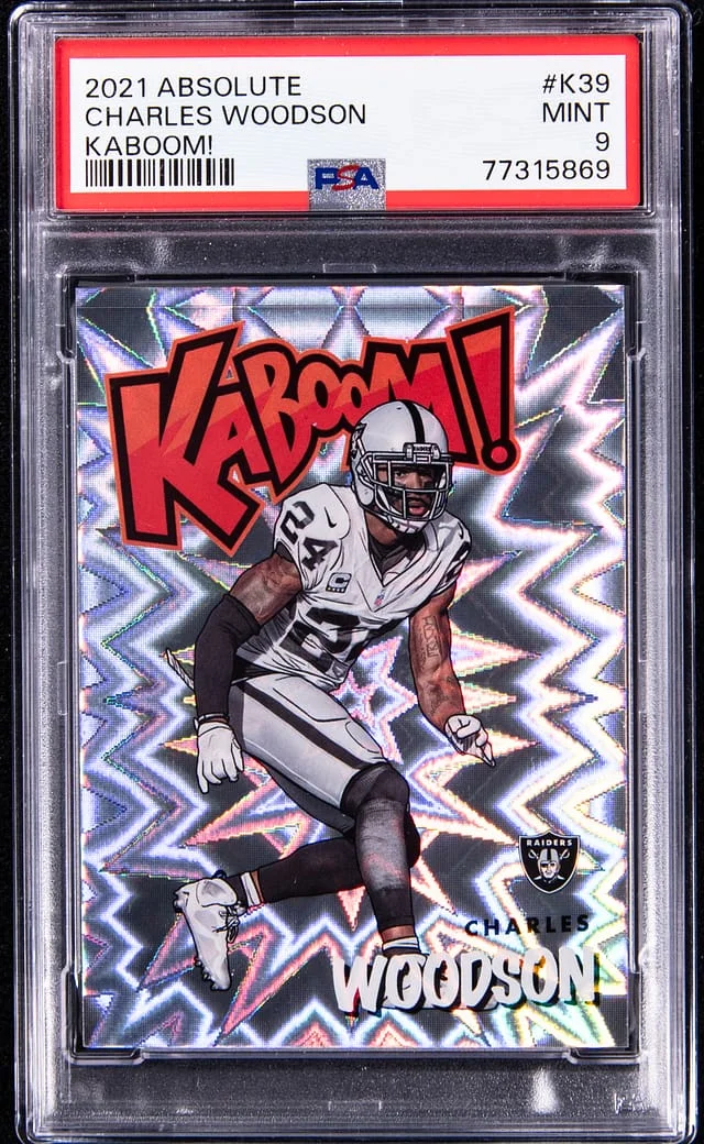 2021 Panini Absolute Charles Woodson Kaboom! #K-39 card image