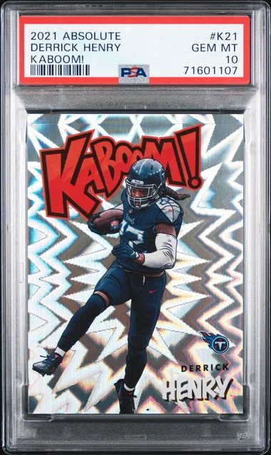 2021 Panini Absolute Derrick Henry Kaboom! #K21 card image