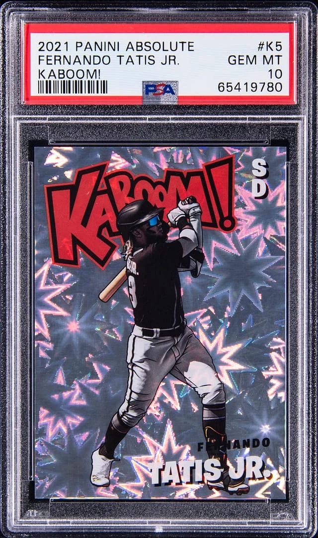 2021 Panini Absolute Fernando Tatis Jr. Kaboom! #K5 card image