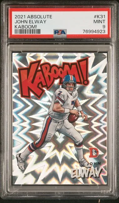 2021 Panini Absolute John Elway Kaboom! #K31 card image