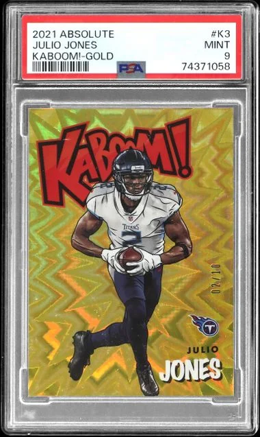 2021 Panini Absolute Julio Jones Kaboom! #K3 card image