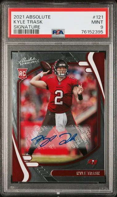 2021 Panini Absolute Kyle Trask Signature #121 card image