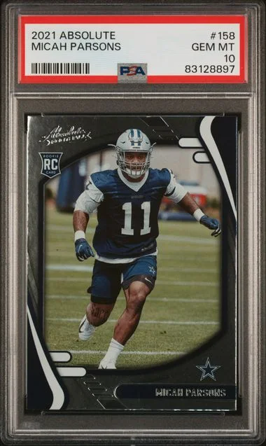 2021 Panini Absolute Micah Parsons #158 card image