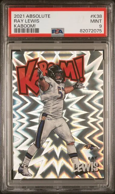 2021 Panini Absolute Ray Lewis Kaboom! #K38 card image
