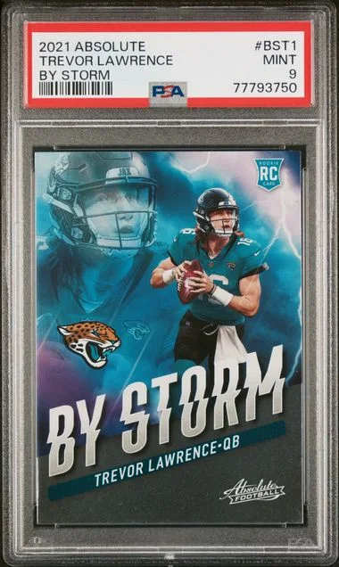 2021 Panini Absolute Trevor Lawrence By Storm #Bst1 card image