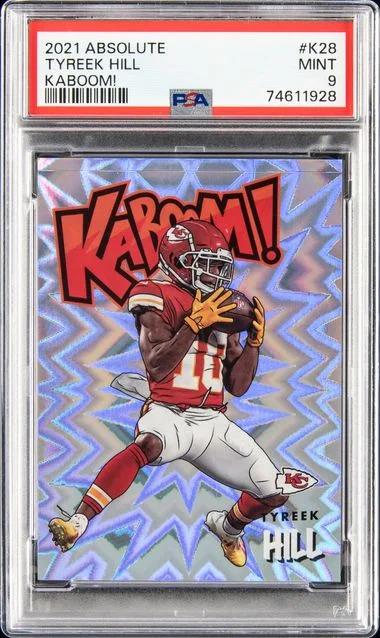 2021 Panini Absolute Tyreek Hill Kaboom! #K28 card image