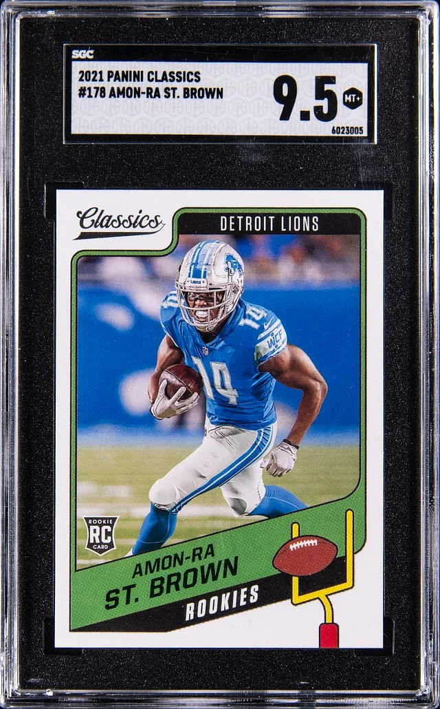 2021 Panini Amon-Ra St. Brown Classics #178 card image