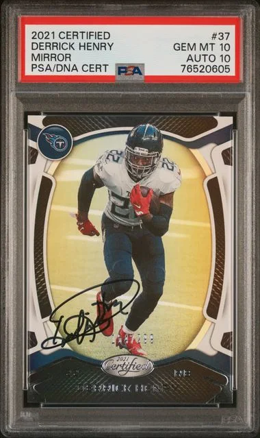 2021 Panini Certified Derrick Henry Mirror #37 card image